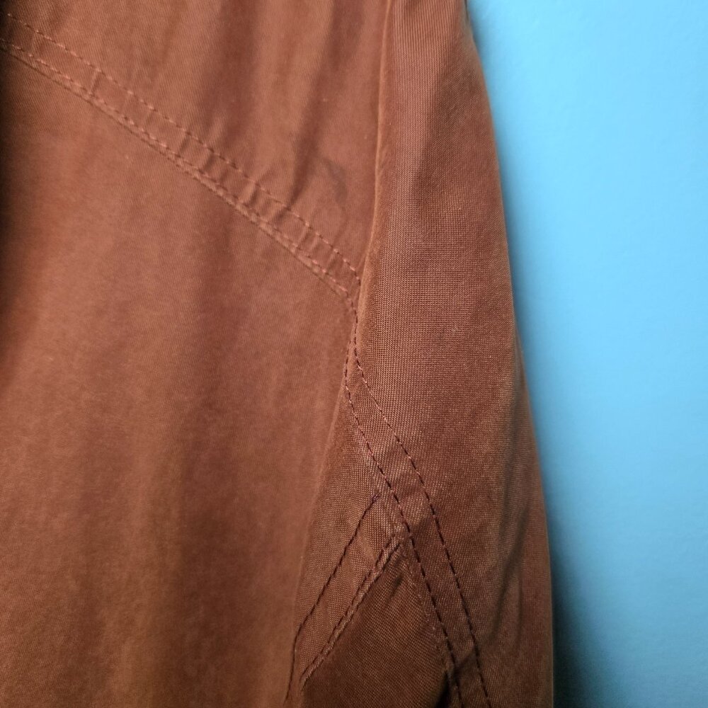 Men's Rust Bomber Jacket - Picture 9 of 10